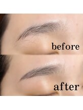 エムデコビューティ(M-DecoBeauty)/アイブロウwaxで下がり眉撃退！