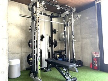 グロウアップ鍼灸整骨院(GROW UP鍼灸整骨院)/本格トレーニング設備も充実