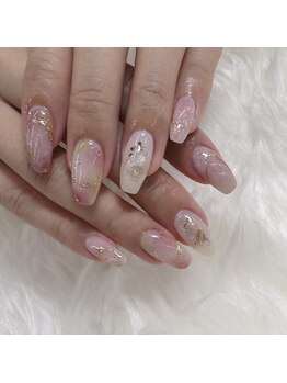 ルチア 本町(Lucia)/ニュアンスフラワーネイル