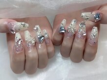 リンネイル 新大久保店(Rin Nail)/#待ち込みデザインOK　#付け放題