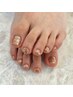 【Newスタッフトライアル】FOOTジェル★ワンカラー or ラメグラデーション