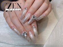ゼン ネイル デザイン 池袋(ZEN NAIL DESIGN)/* 長 さだしやり放題×つけ放題