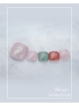 はあとねいる イオンリカー&ビューティー川西店/フットネイル：No.40