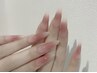 【チップ長さだし】持ち込みOK!大人気チークネイル150分¥12980