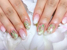 アイリッシュネイル 久屋大通店(Irish Nail)/ホワイトグラデ