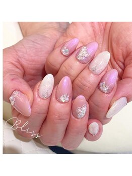 ブリス(Bliss produced by syisyu)/偏光パール ピンクネイル