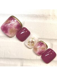 タイダイフット☆