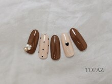 トパーズ 恵比寿(TOPAZ)/バレンタイン［恵比寿ネイル］