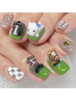 アングゥ ウル(ungu ul)/馬/愛馬/3D/オーダー3D