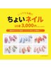※来店日当日予約限定【オフがある場合】いつでも気軽に♪ちょいネイル¥5500
