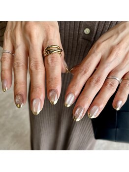 ミントリーフ バイ リート(Mint leaf by Reat)/マグネット×ミラーフレンチ