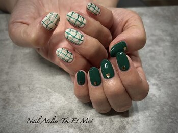 ネイルアトリエ トワエモア(Nail Atelier Toi Et Moi)/チェック