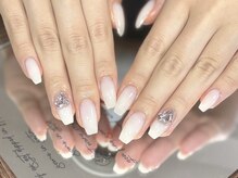 ミューネイル(Miu Nail)/可愛い乳白ネイル