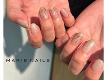 マリーネイルズ 表参道店(MARIE NAILS)/¥8,800 リボン 0310a