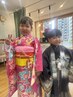 【七五三】7歳着付け＋ヘアセット 11,000円 ※3歳・5歳も対応可能