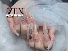 ゼン ネイル デザイン 池袋(ZEN NAIL DESIGN)/長さだしやり放題×つけ放題