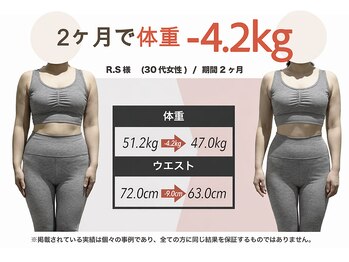 プラグジム 学芸大学店(Plug GYM)の写真/【お手軽ボディメイク】ダイエット特化のパーソナルジムだから最短で理想に近づく♪運動が苦手な方も◎