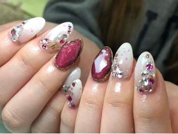 ネイルサロン ビビ(bibi)/宝石ネイル