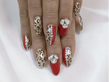 ネイルサロン ビューティーマジック 川口店/レオパードネイル