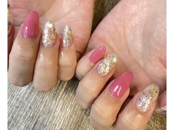 爪屋べっぴん堂/ピンク×ブルーシェル