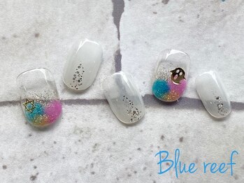 ネイルアンドまつげエクステ ブルーリーフ 四谷三丁目店(Blue Reef)/ハロウィンネイル