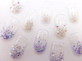 ラメグラデーション