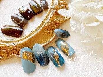 ボネール(nail & eyelash Bounail)/ミラー リング メタリック