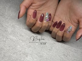 ワンカラー埋め込みデザイン