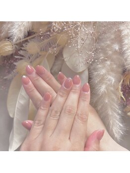 ハピナ(HAPINA)/ワンカラー　ラメ散らし