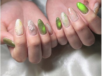 エクラ(eclat)/春色ネイル