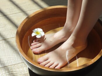 サナティオスパ サッポロ(SANATIO SPA SAPPORO)/足湯-フットバスでリラックス♪