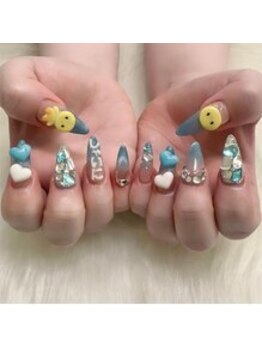 プリュム(Plume)/3D/推しネイル/キャラクター