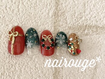2025年クリスマスネイル♪