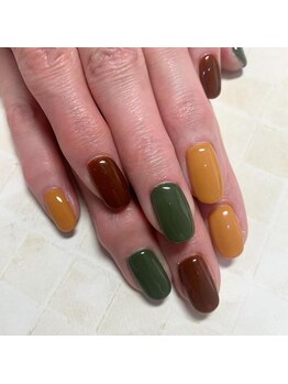 デリカ(DELICAT)/トレンド/3色アースカラー