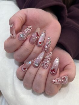 ピンクツイード