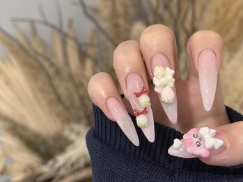 グロウ ネイル(GLOW×NAIL)/Art by MAIKA