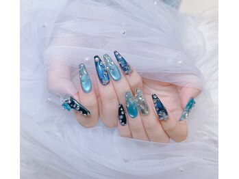 マグネット／青／ストン