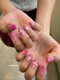 スカルプショート×ワンカラー