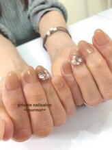 プライベート ネイルサロン マーマ(murmur)/うるつやビジューネイル