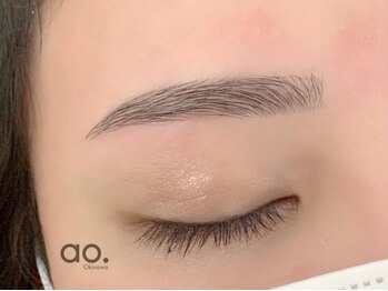 アオ おもろまち(ao.)/アイブロウスタイリング
