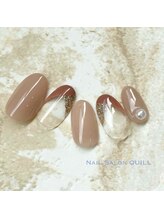 ネイルサロン クイル(QUILL)/11月ちょこっとアート（1）