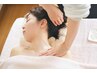 【夏限定クールダウンメニュー】ひんやり爽快炭酸ヘッドスパ15分＋ボディ80分