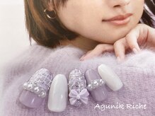 アグニークリッシェ(Agunik Riche)/【ツイードネイル】