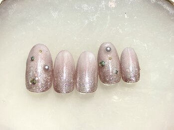 ネイルサロン フローリア(nail salon Florir)/キラキラマグネットネイル