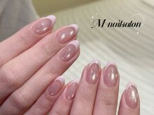 Mネイル/マグネット｜フレンチ