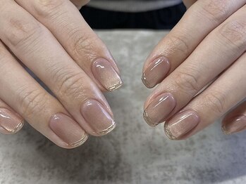 ルーム(room)の写真/オフィスでもOKな大人シンプルネイルは当店にお任せ！上品でシンプルなカラーやデザイン豊富にご用意◎