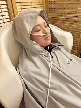 ヨサパーク アイワ(YOSA PARK Aiwa)の写真/滝汗ダイエットなら温活ルルオン！超高濃度水素&酸素吸引をプラスして燃焼力UP★プレミアム水素コース¥9800