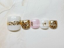 フェリーチェ(nail salon＆school felice)/フットネイル/定額制9900円/瑞江