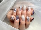華やかネイルコース ¥7500