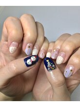 街のネイル屋さん/冬ネイル